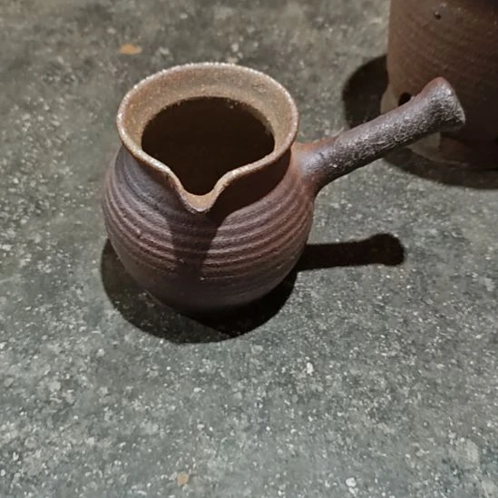 粗陶烤茶罐粗陶煮水壶