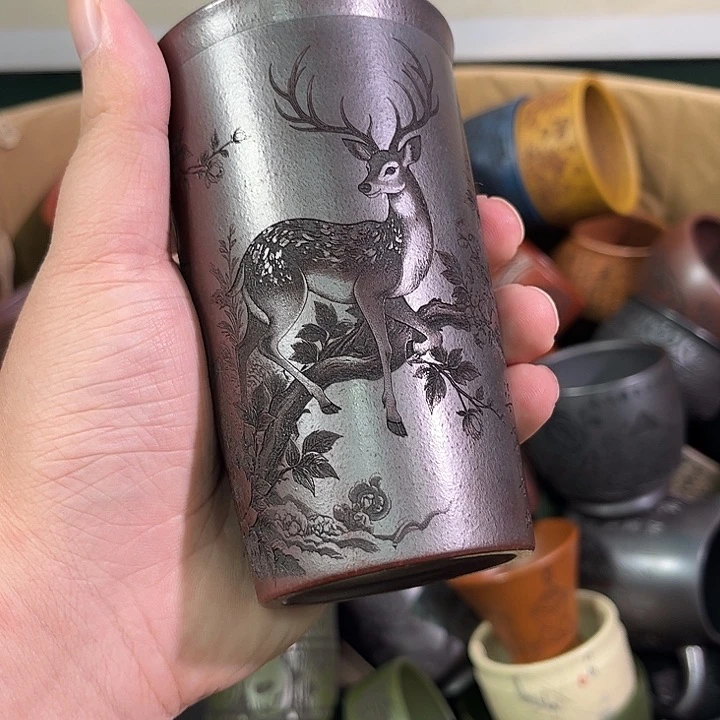 茶杯紫砂全手工紫砂主人杯