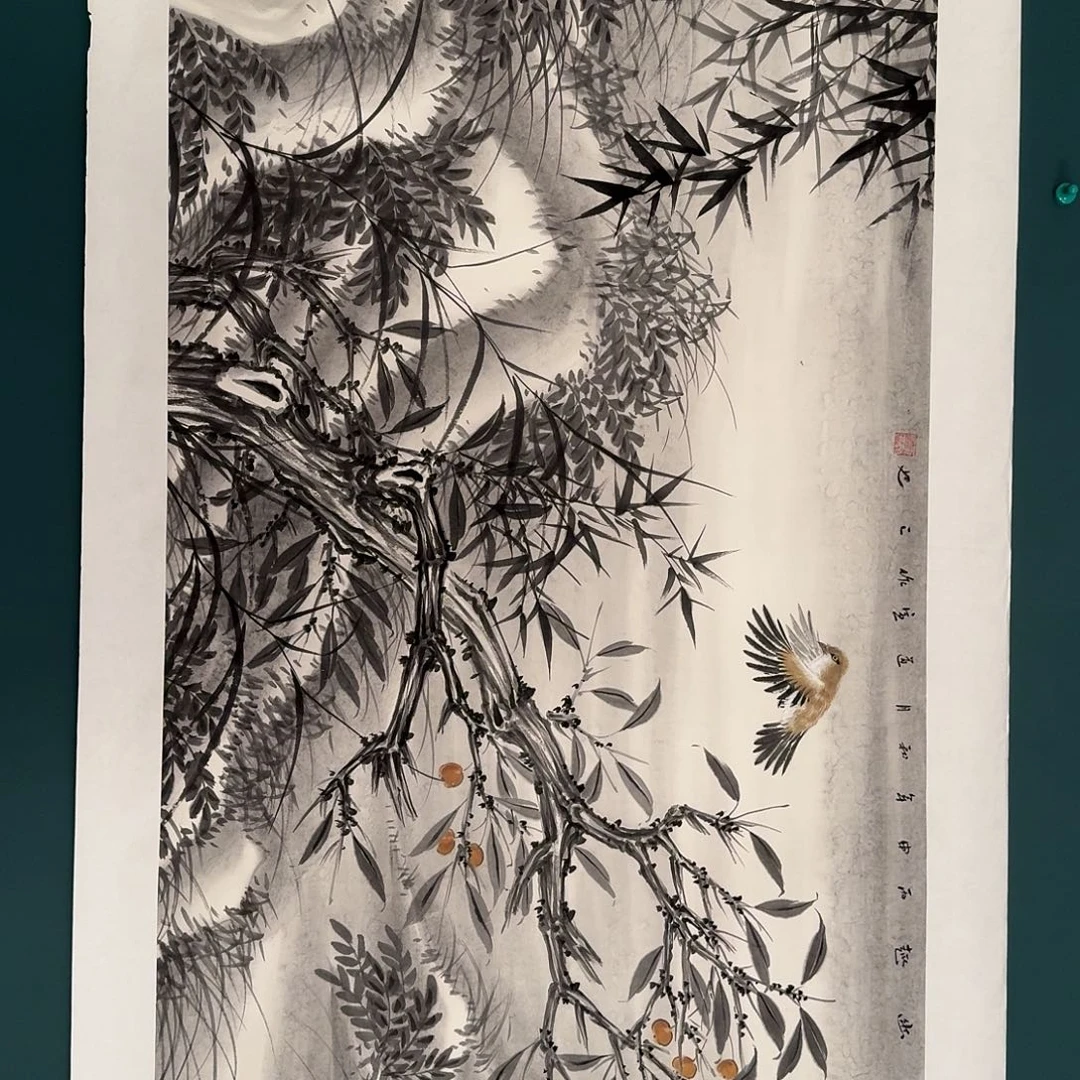 国画董老师的作品