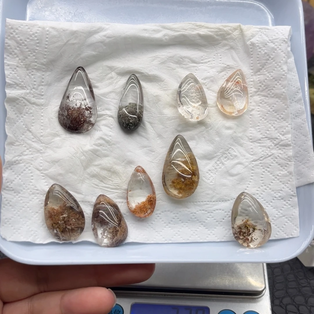 啵***糕未镶嵌珠宝半成品水晶100