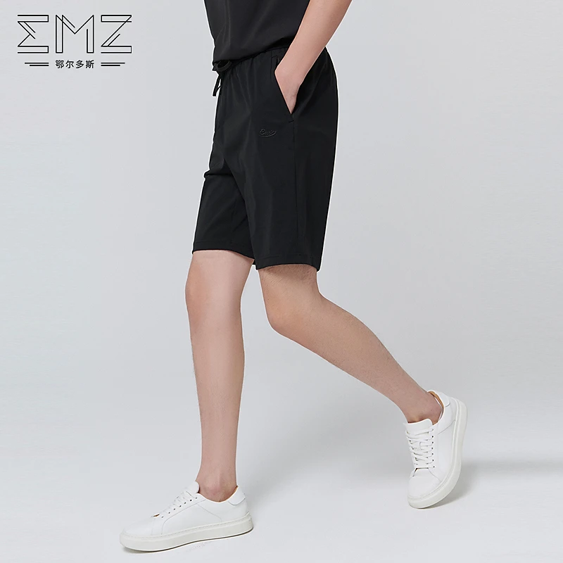 EMZ鄂尔多斯夏季运动透气短裤五分裤基础跑步舒适常规款休闲裤