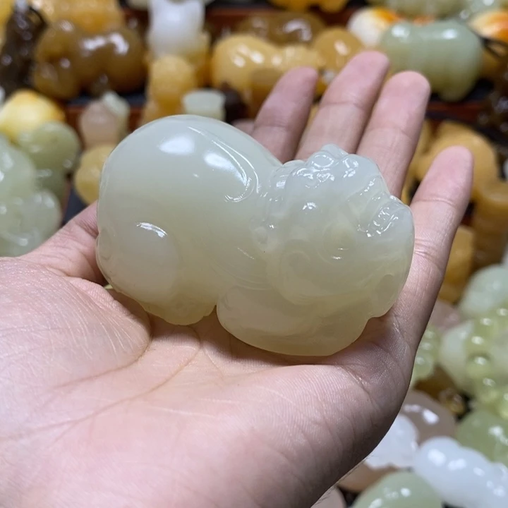 完全开放霸王貔貅手把件