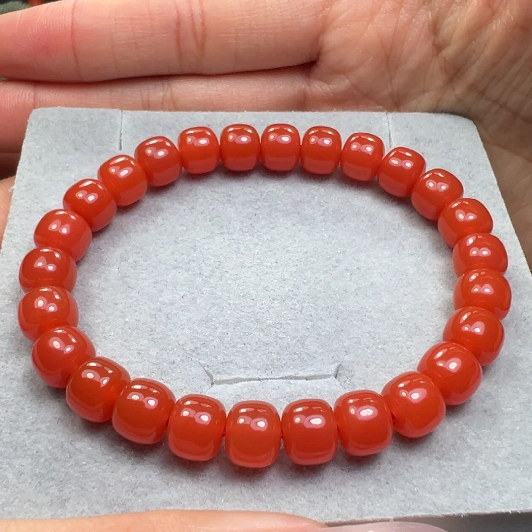 南红玛瑙未镶嵌手串