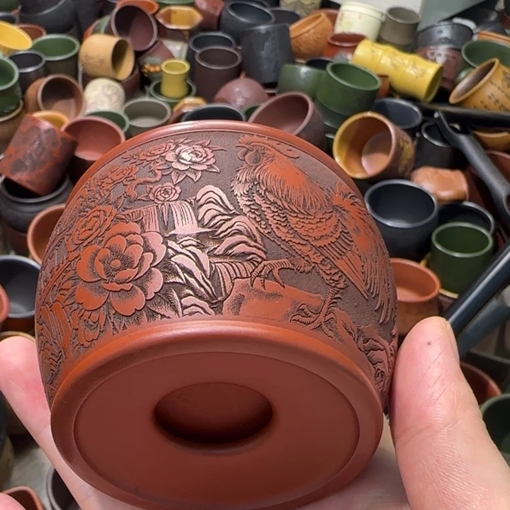 茶杯紫砂全手工紫砂