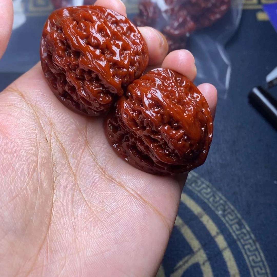 文玩核桃吊坠南疆石38