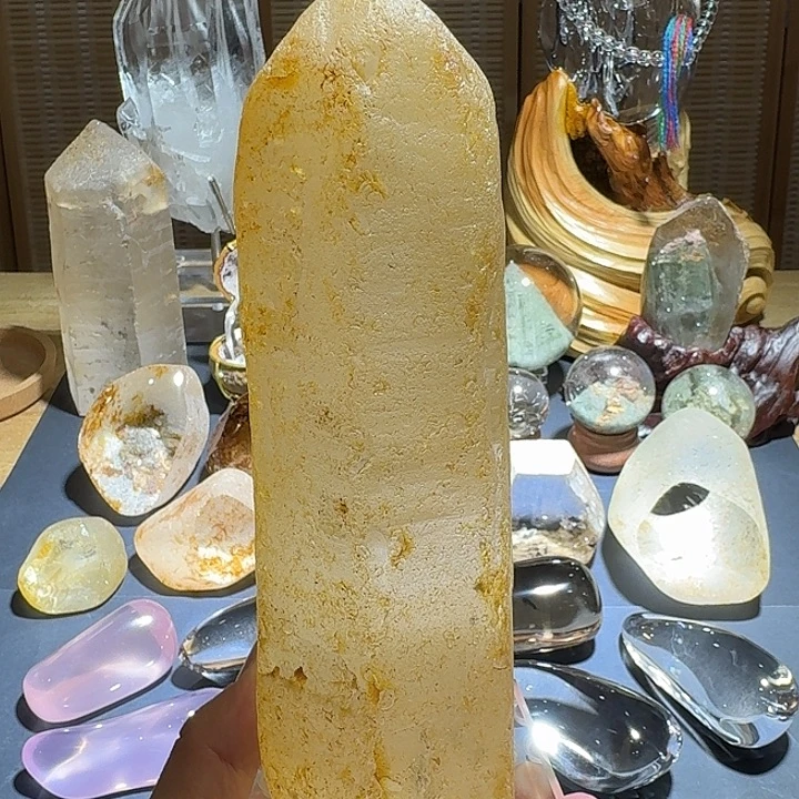 未镶嵌水晶珠宝半成品