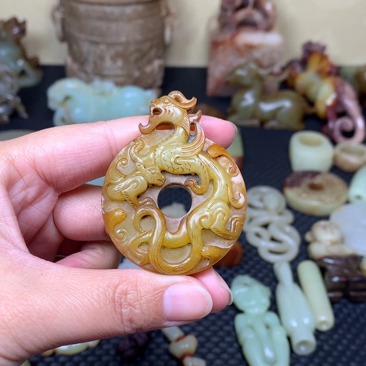 和田玉挂件未镶嵌陈*意