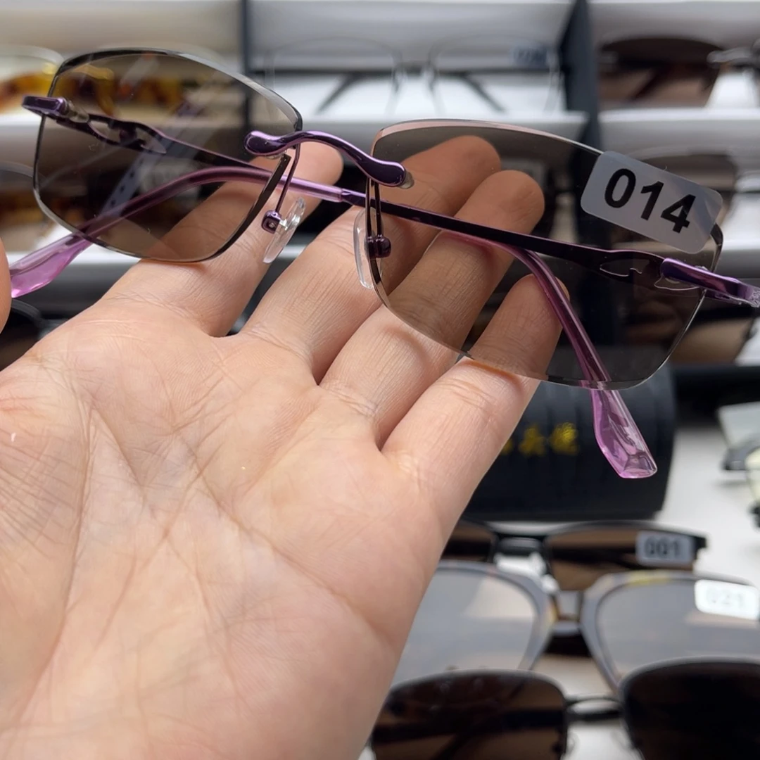 天然水晶石头眼镜