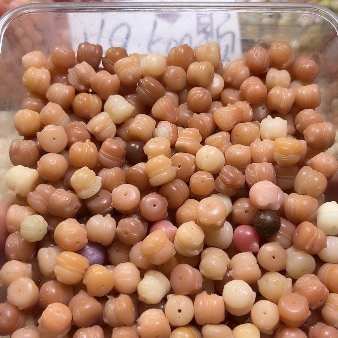 白玉菩提吊坠卡12粉色招猫22颗 拍二宠3颗