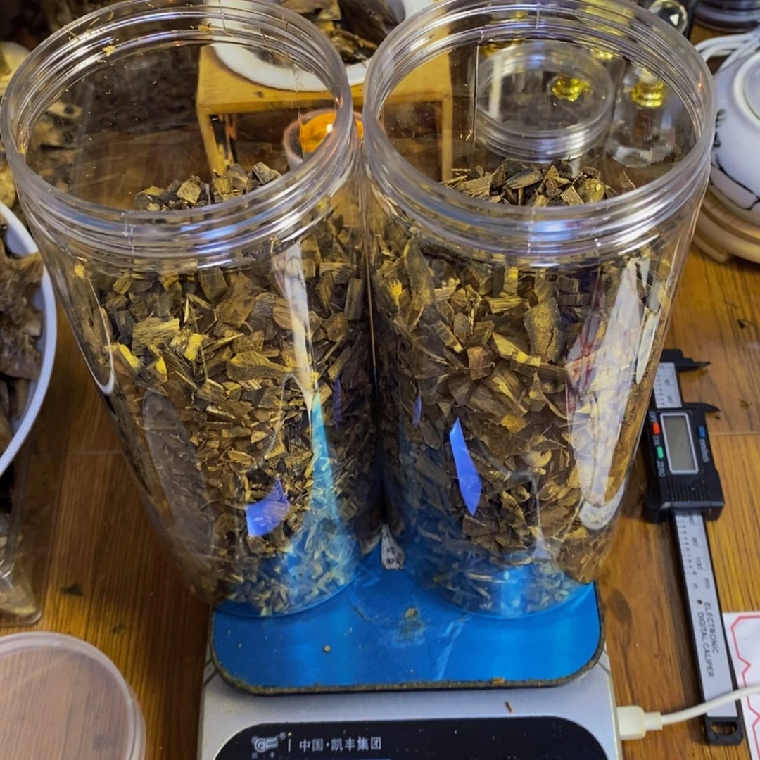 五***粮沉香沉香碎屑白棋片油510克