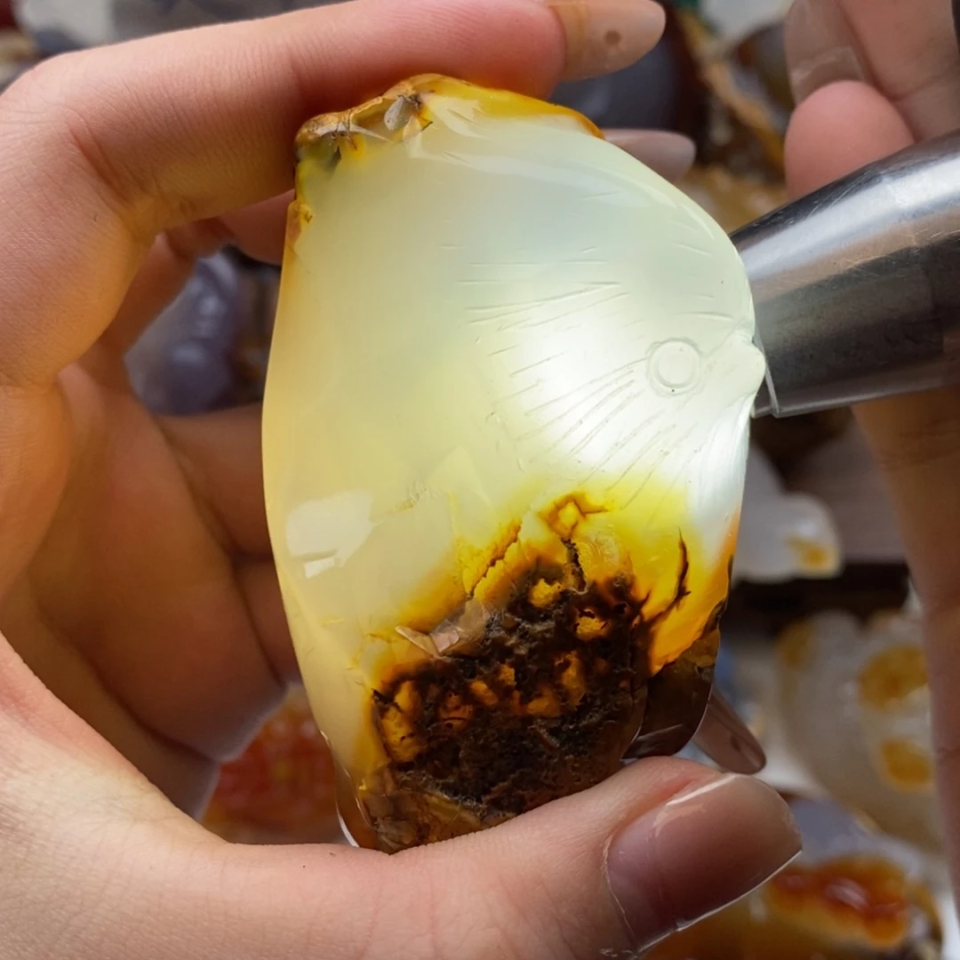 玛瑙/玉髓未镶嵌颈饰