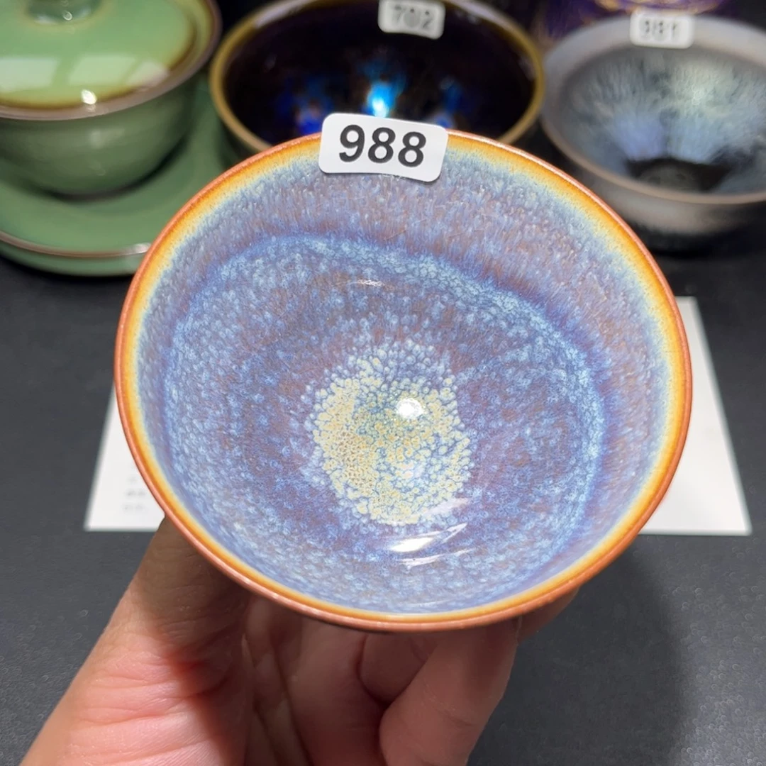 茶盏988 建盏单盏太好看了吧……