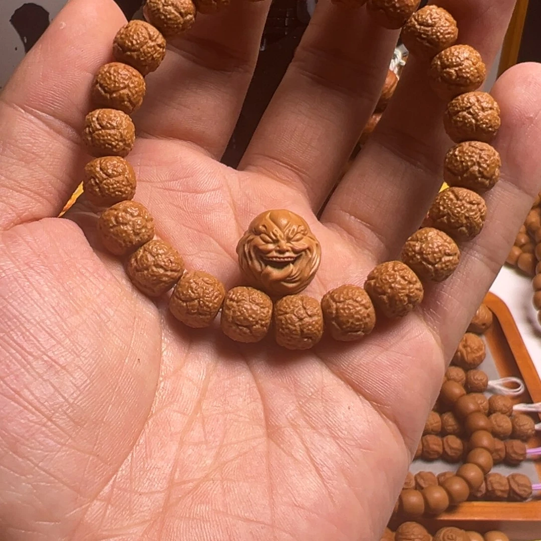 猴头核桃手串全品饕餮10+全品舔僧单颗