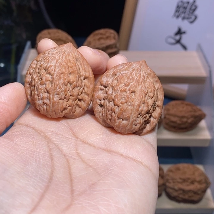 吊坠文玩核桃原树长治官帽