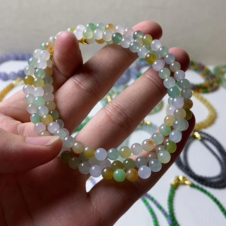 定制翡翠未镶嵌缅甸翡翠A货卡5