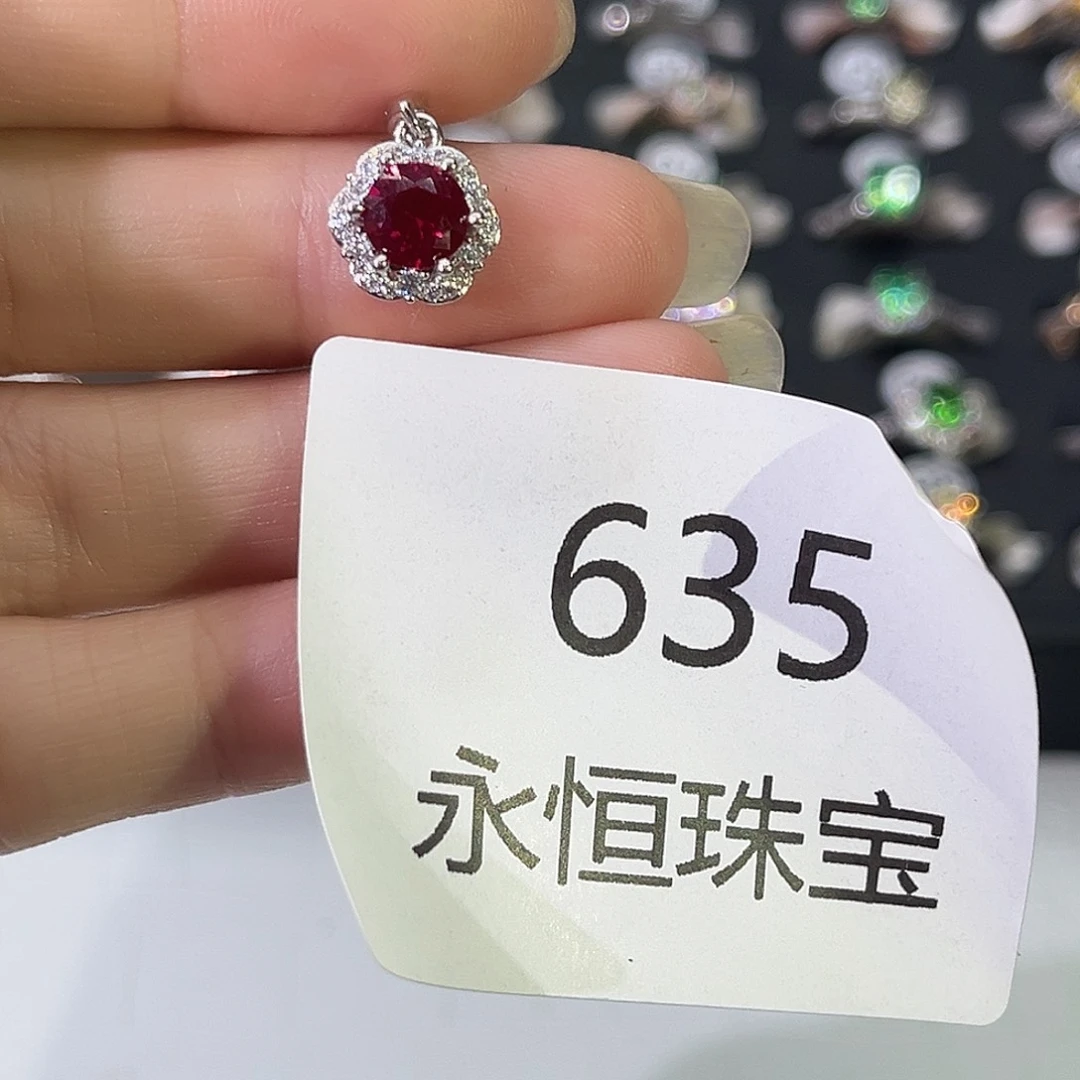 莫桑石非金属635吊坠