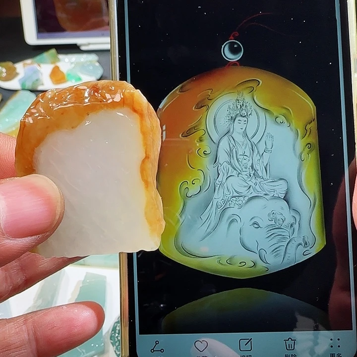 定制翡翠未镶嵌翡翠首饰