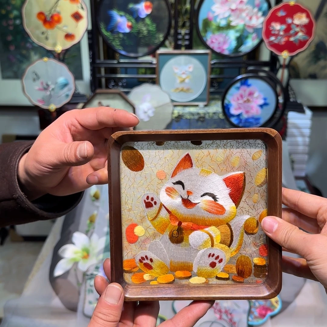 刺绣刺绣工艺精湛