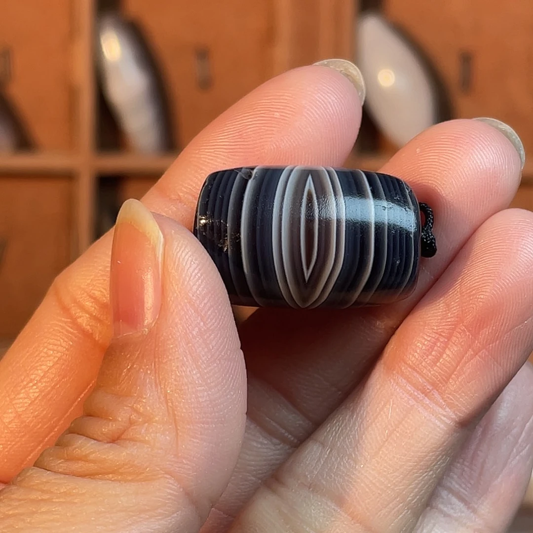 五***楼玛瑙/玉髓合金颈饰