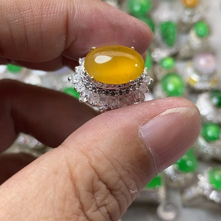 定制翡翠未镶嵌缅甸