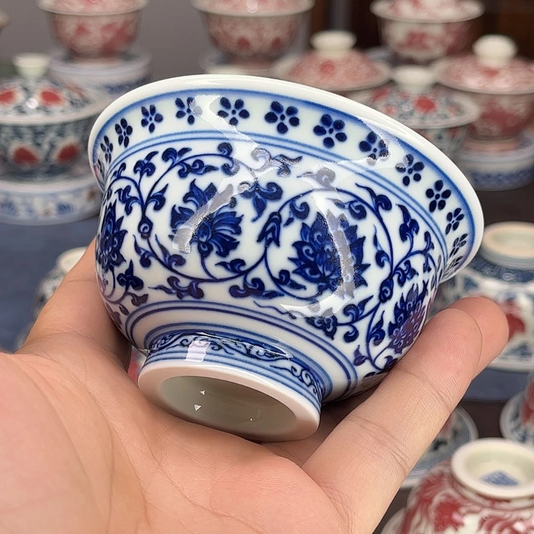 六*里景德镇陶瓷青花釉里红