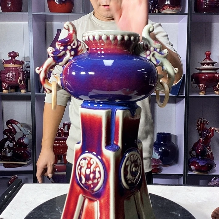 瓷片中国神垕精品钧瓷
