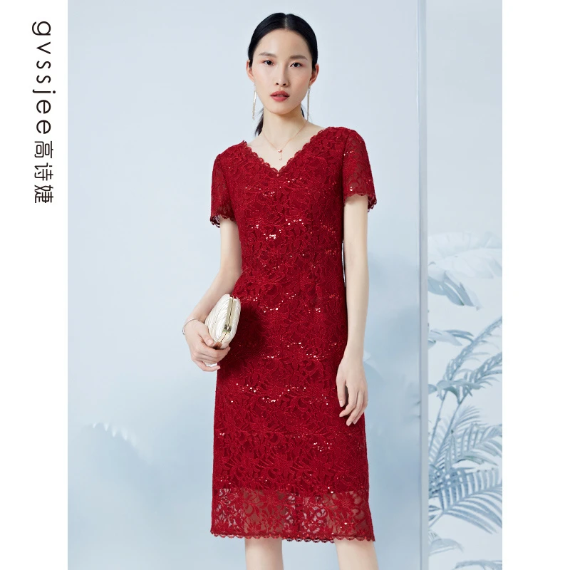 高诗婕夏季精致连衣裙222163007-27