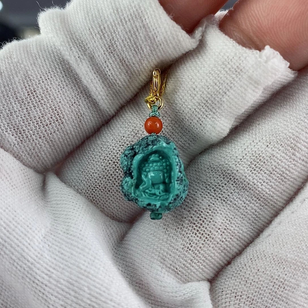 绿松石珠宝奇石未镶嵌