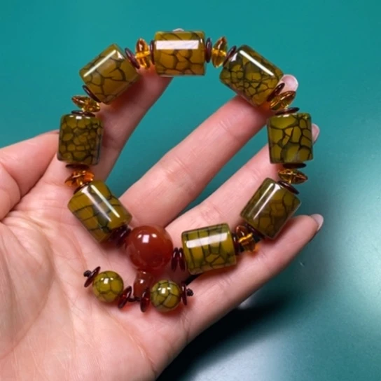 玛瑙/玉髓未镶嵌手链