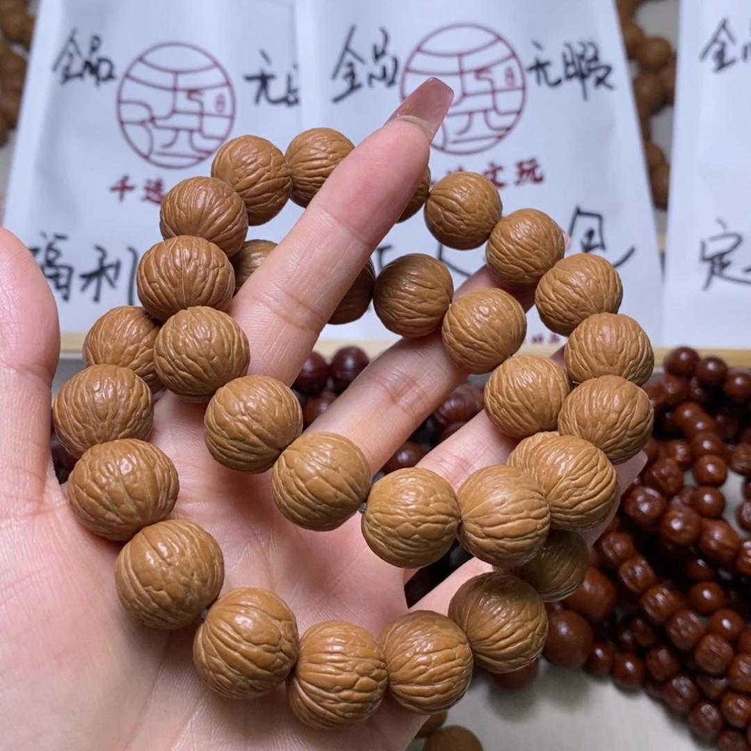 文玩核桃手串凤羽