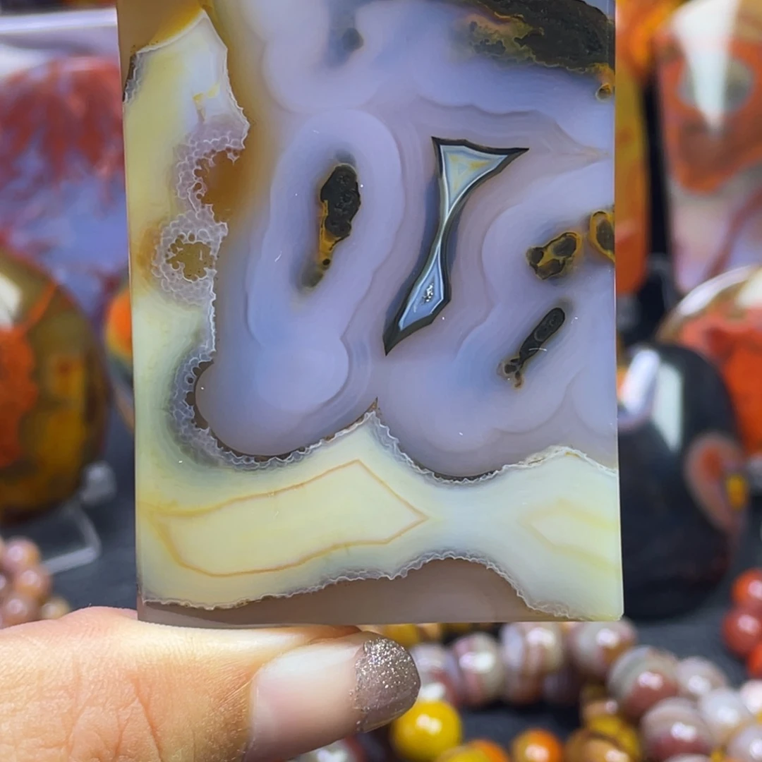 未镶嵌挂件玛瑙/玉髓