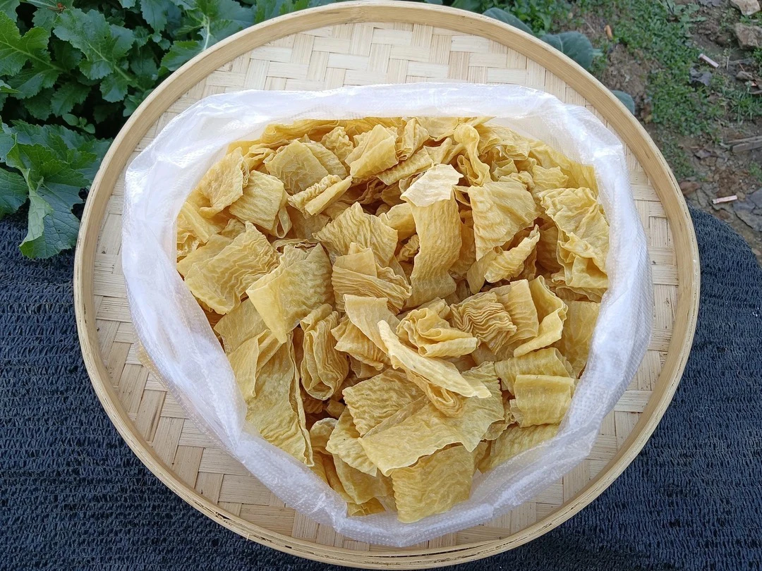 腐竹切片自炸豆皮豆腐皮正山干货