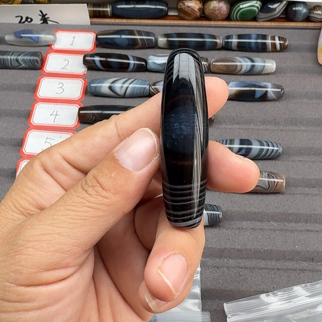 木***蝉玛瑙/玉髓合金珠宝半成品