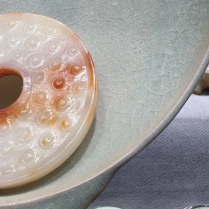 瓷片黄****间瓷器工艺美术精品