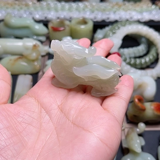 【闪购商品】和田玉未镶嵌吊坠(不含链)老*哥