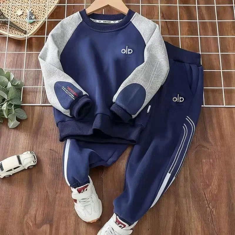 童装运动风秋季秋款休闲风春秋套装长袖休闲洋气X