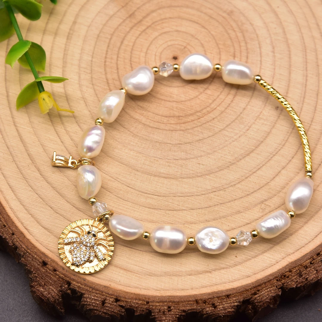 白色女波西米亚风古法四叶气质手饰饰品轻奢甜美手工时尚百搭复古