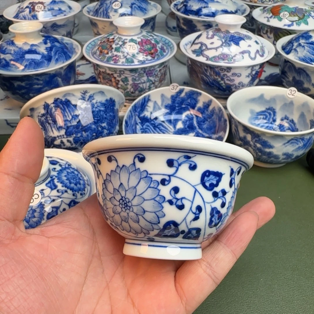 纯手工纯手绘茶具96