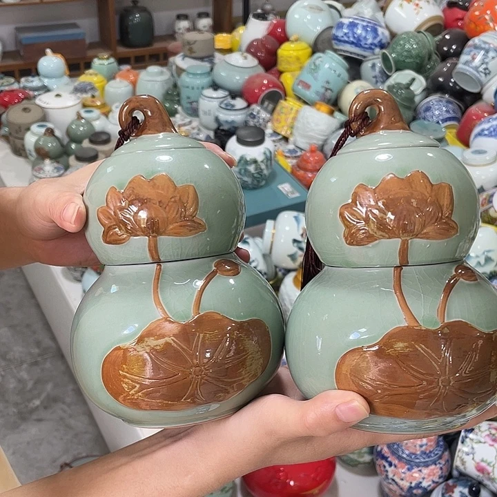 陶瓷罐茶叶罐密封罐