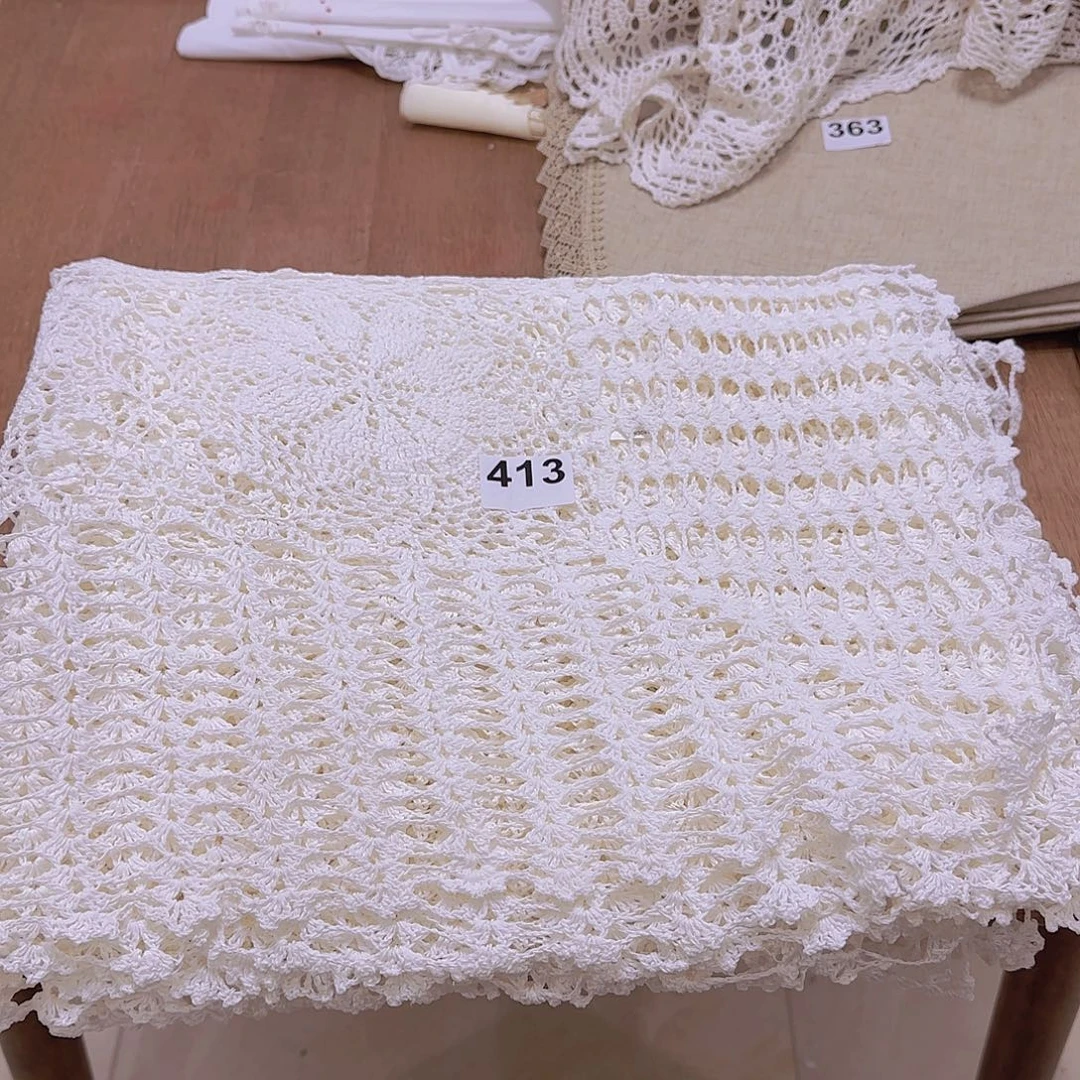 安***迪毛绒手工钩针2.7✖️1.7桌布413号