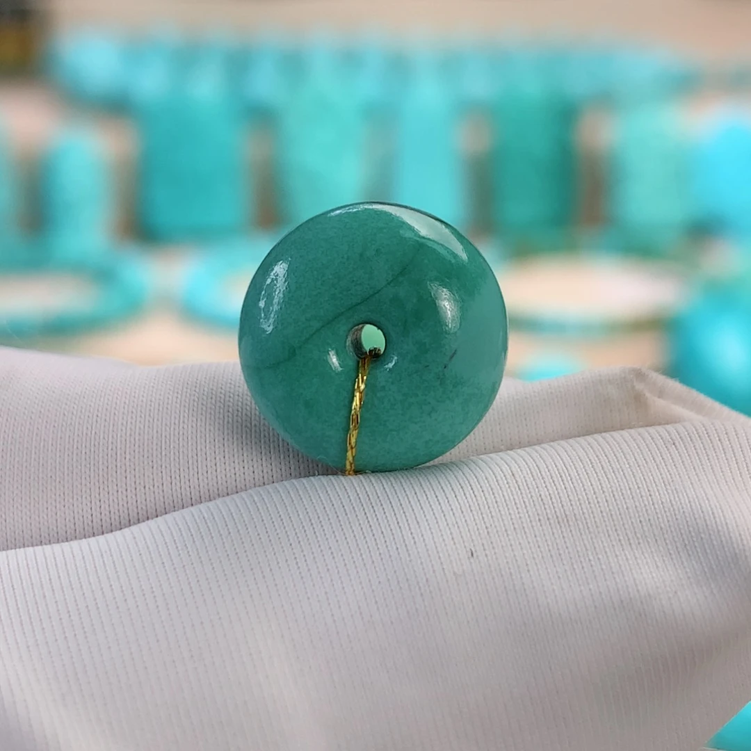 绿松石挂件未镶嵌