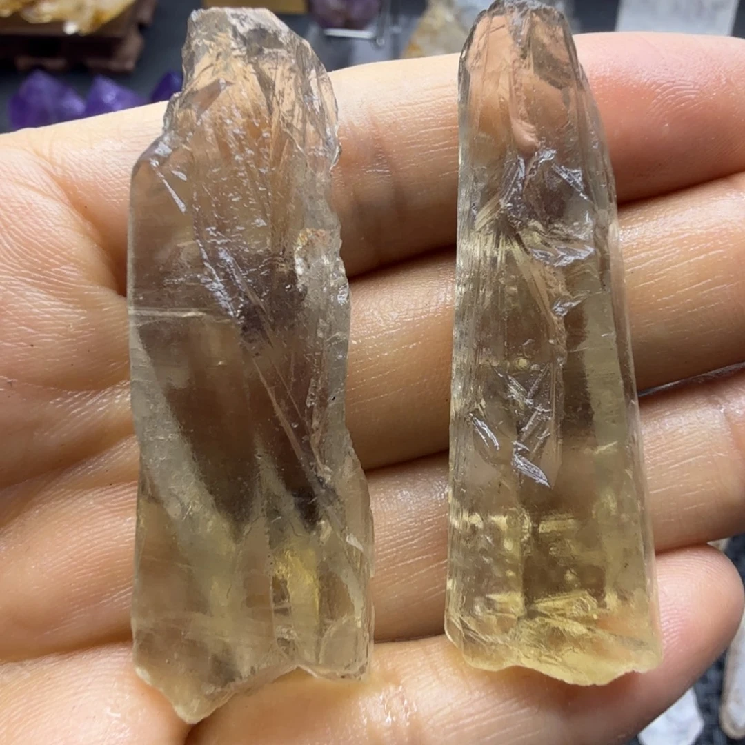 石材茶水晶涅槃柱子