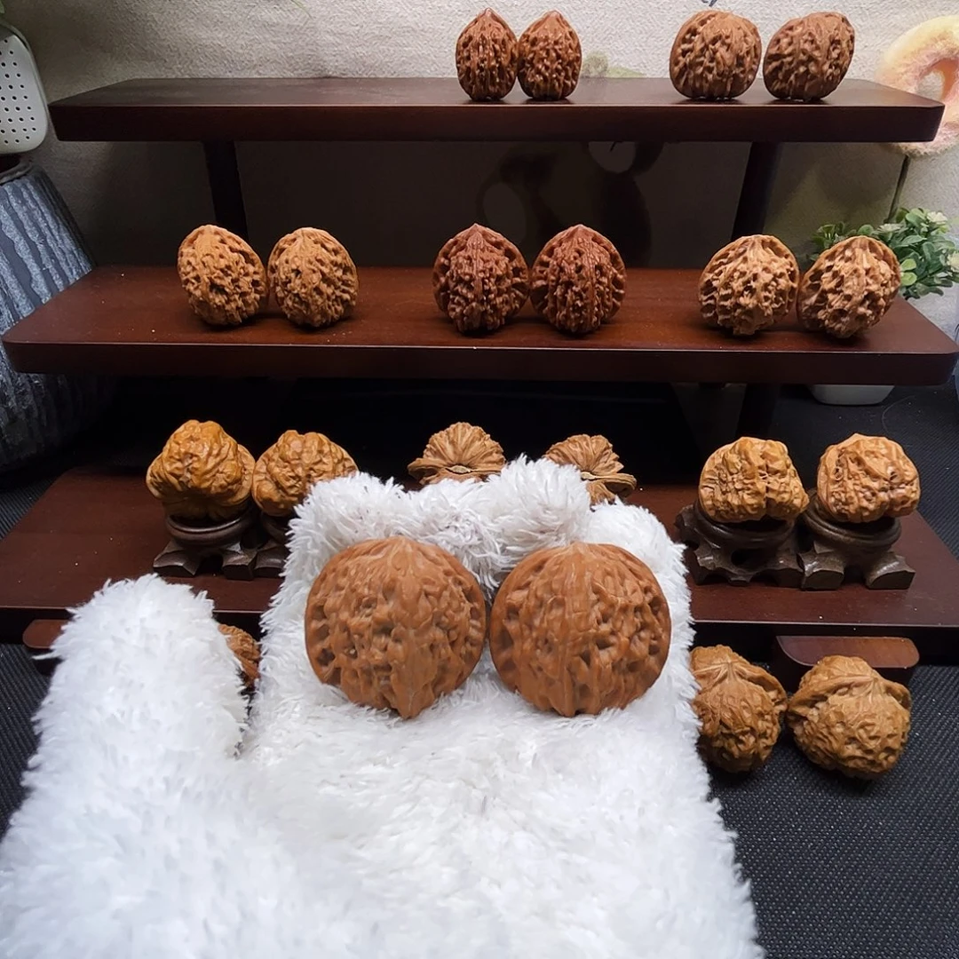 核桃手串/手链全品水晶蜡皮山地磨盘38