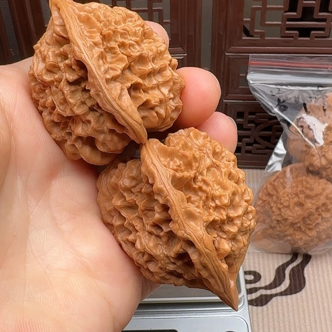 文玩核桃把件官帽