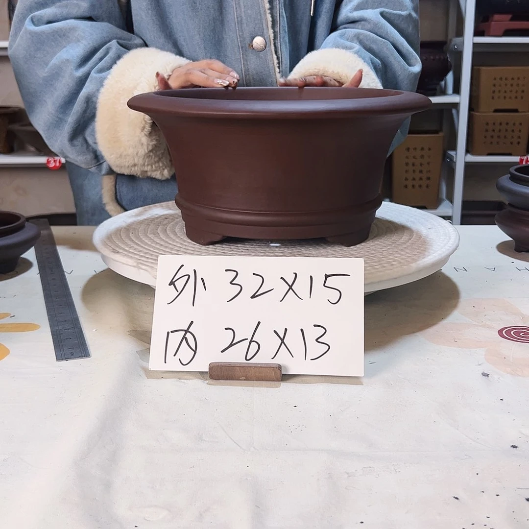 紫砂花盆紫砂花盆