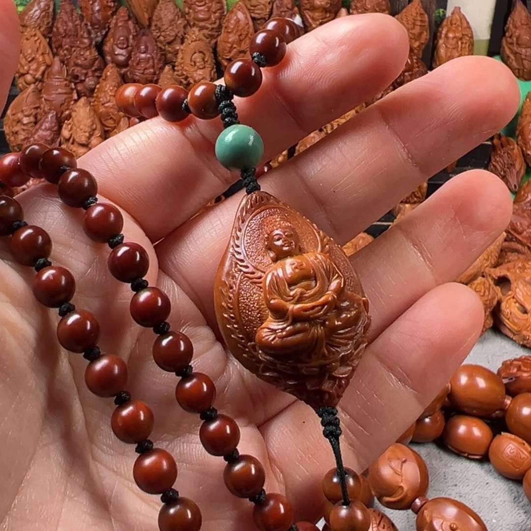攀****手串/手链橄榄核核雕