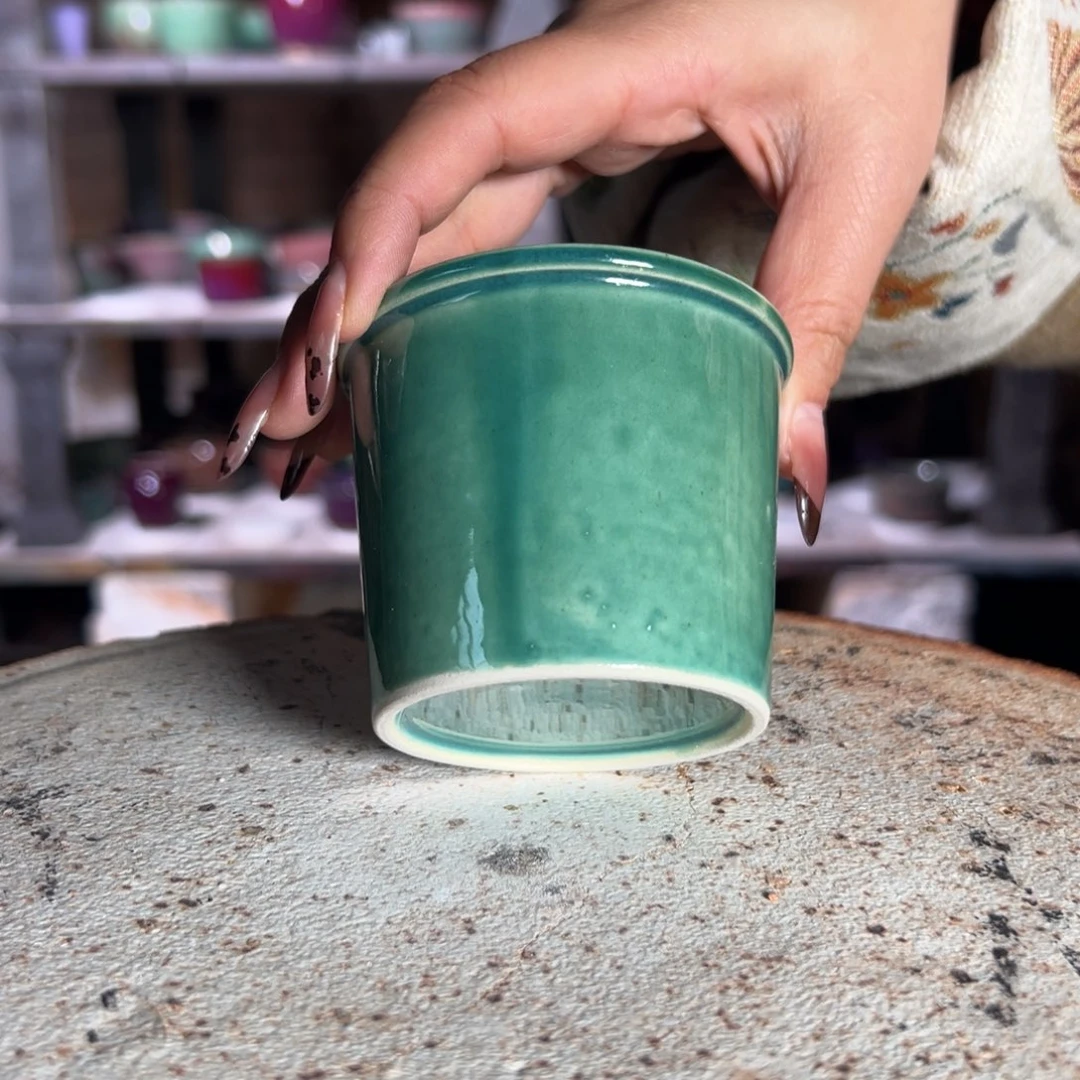 摆件钧瓷摆件茶杯茶器编号34