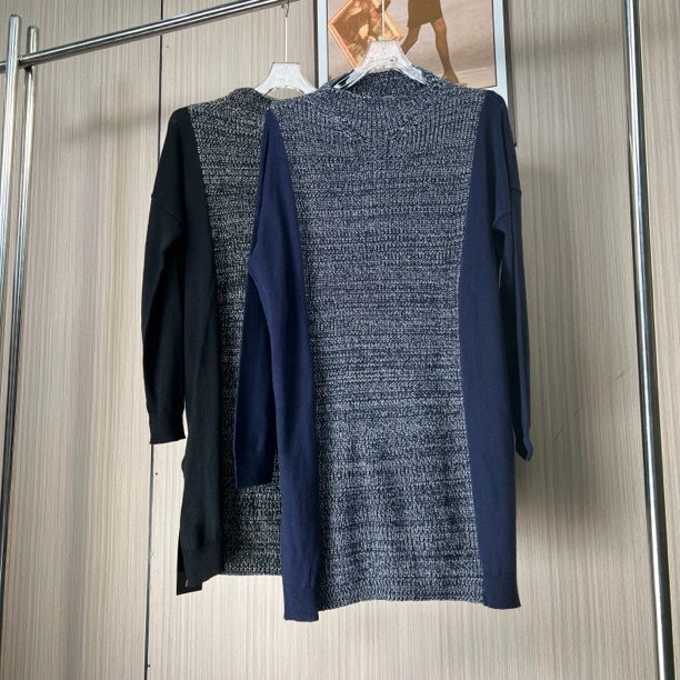 0807品牌撤柜精品女装时尚设计款针织连衣裙