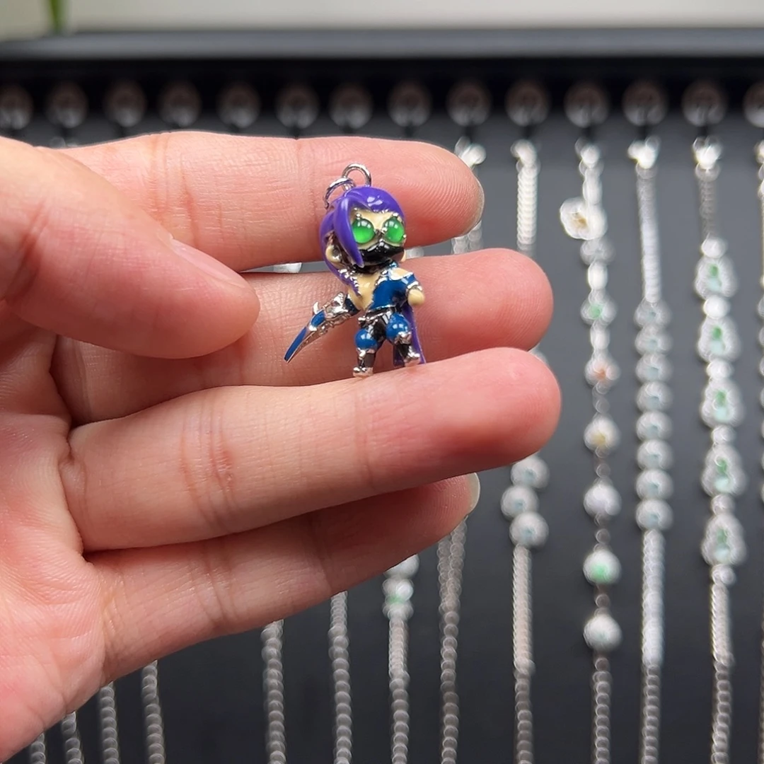 翡翠银S925镶嵌吊坠(不含链)