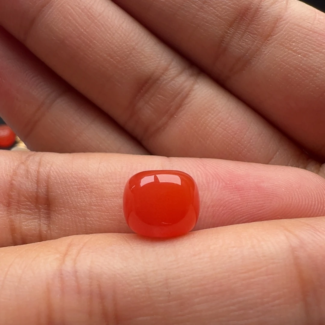 南红玛瑙未镶嵌老型9.5x8.0